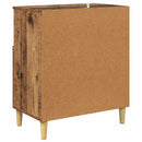 vidaXL Oldalszekrények 2 pcs Öreg fa 60 x 35 x 70 cm Faanyag