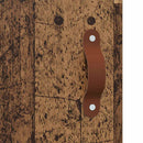 vidaXL Fali Szekrények 2 pcs Öreg fa 69,5 x 34 x 90 cm Faanyag