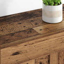 vidaXL Fali Szekrények 2 pcs Öreg fa 69,5 x 34 x 90 cm Faanyag