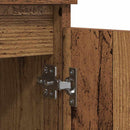 vidaXL Oldalszekrények 3 pcs Öreg fa 60 x 35 x 70 cm Faanyag