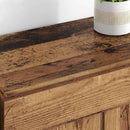 vidaXL Fali Szekrények 2 pcs Öreg fa 69,5 x 34 x 90 cm Faanyag