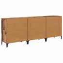 vidaXL Oldalszekrények 3 pcs Öreg fa 60 x 35 x 70 cm Faanyag
