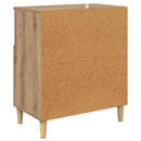 vidaXL Oldalszekrények 2 pcs Artisan tölgy 60 x 35 x 70 cm Faanyag
