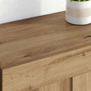 vidaXL Fali Szekrények 2 pcs Artisan tölgy 69,5 x 34 x 90 cm Faanyag