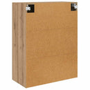 vidaXL Fali szekrény 2 db Artisan tölgy 69,5 x 34 x 90 cm Szerelt Fa