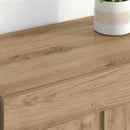 vidaXL Fali Szekrények 2 pcs Artisan tölgy 69,5 x 34 x 90 cm Faanyag