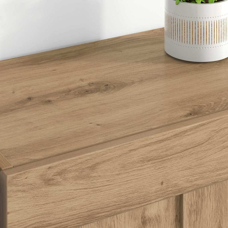 vidaXL Fali Szekrények 2 pcs Artisan tölgy 69,5 x 34 x 90 cm Faanyag