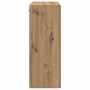 vidaXL Fali Szekrények 2 pcs Artisan tölgy 69,5 x 34 x 90 cm Faanyag