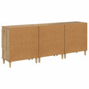 vidaXL Oldalszekrények 3 pcs Artisan tölgy 60 x 35 x 70 cm Faanyag