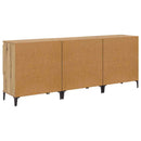 vidaXL Oldalszekrények 3 pcs Artisan tölgy 60 x 35 x 70 cm Faanyag