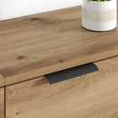 vidaXL Oldalszekrények 2 pcs Artisan tölgy 60 x 30 x 70 cm Faanyag