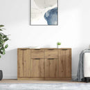 vidaXL Oldalszekrények 2 pcs Artisan tölgy 60 x 30 x 70 cm Faanyag