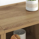 vidaXL Oldalszekrények 2 pcs Artisan tölgy 60 x 35 x 70 cm Faanyag