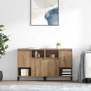 vidaXL Oldalszekrények 2 pcs Artisan tölgy 60 x 35 x 70 cm Faanyag