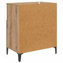 vidaXL Oldalszekrények 2 pcs Artisan tölgy 60 x 35 x 70 cm Faanyag