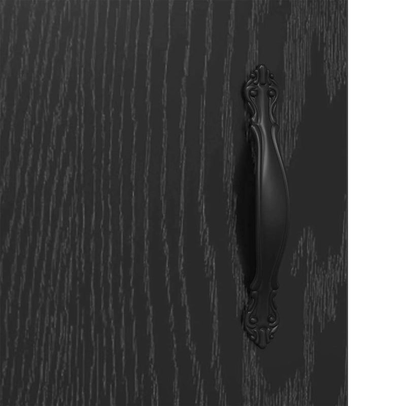 vidaXL Fali Szekrények 2 pcs Fekete tölgy 69,5 x 34 x 90 cm Faanyag