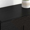 vidaXL Fali Szekrények 2 pcs Fekete tölgy 69,5 x 34 x 90 cm Faanyag