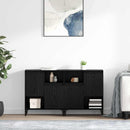vidaXL Oldalszekrények 2 pcs Fekete tölgy 60 x 35 x 70 cm Faanyag