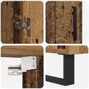 vidaXL Magasfiú Öreg fa 34,5 x 34 x 180 cm Faanyag