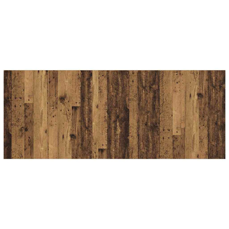 vidaXL Fejtámla Szekrénnyel fiókkal polcokkal 3 pcs Öreg fa Faanyag