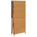 vidaXL Magasfiú Öreg fa 69,5 x 34 x 180 cm Faanyag
