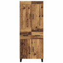 vidaXL Magasfiú fiókkal Öreg fa 69,5 x 34 x 180 cm Faanyag