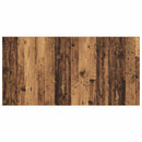 vidaXL Fejtámla Szekrénnyel fiókkal polcokkal 3 pcs Öreg fa Faanyag