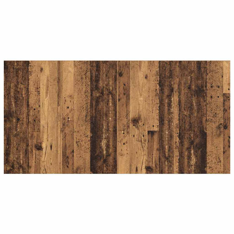 vidaXL Fejtámla Szekrénnyel fiókkal polcokkal 3 pcs Öreg fa Faanyag