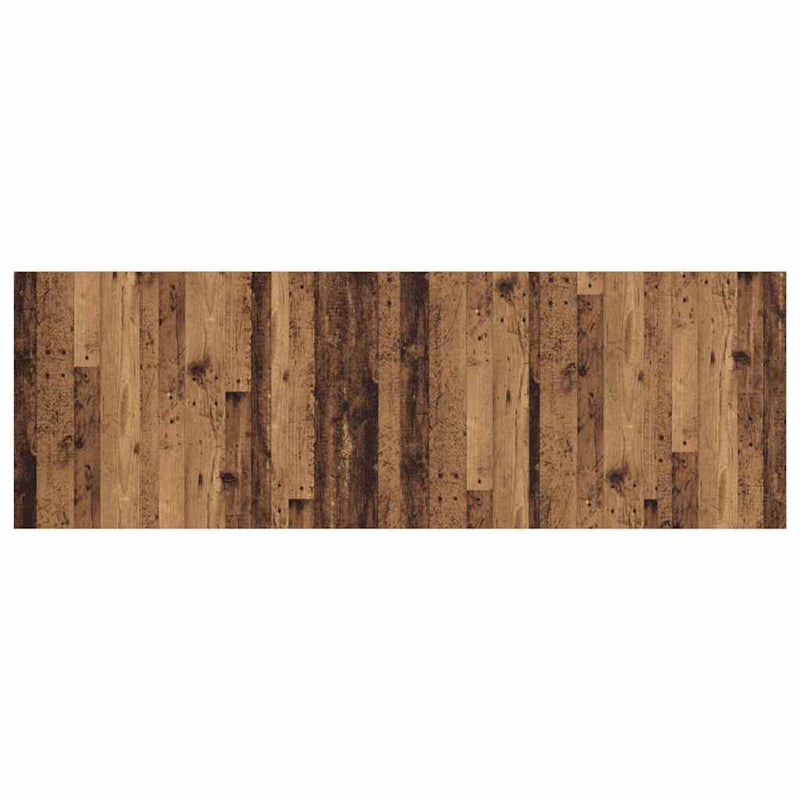 vidaXL Fejtámla Szekrénnyel fiókkal fejtámlával 3 pcs Öreg fa Faanyag