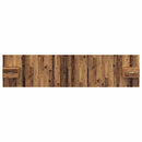 vidaXL Fejtámla Szekrénnyel fiókkal fejtámlával 3 pcs Öreg fa Faanyag