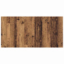 vidaXL Fejtámla Szekrénnyel fiókkal fejtámlával 3 pcs Öreg fa Faanyag