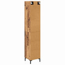 vidaXL Magasfiú fiókkal Öreg fa 69,5 x 34 x 180 cm Faanyag