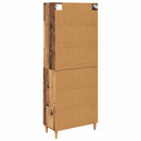 vidaXL Magasfiú Öreg fa 69,5 x 32,5 x 180 cm Faanyag
