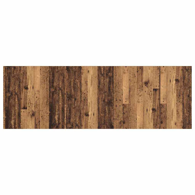 vidaXL Fejtámla Szekrénnyel fiókkal polcokkal 3 pcs Öreg fa Faanyag