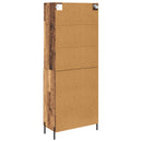 vidaXL Magasfiú Öreg fa 69,5 x 32,5 x 180 cm Faanyag