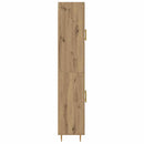 vidaXL Magasfiú Artisan tölgy 69,5 x 34 x 180 cm Faanyag