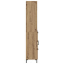 vidaXL Magasfiú fiókkal Artisan tölgy 69,5 x 34 x 180 cm Faanyag