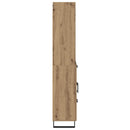 vidaXL Magasfiú 2 pcs Artisan tölgy 69,5 x 34 x 180 cm Faanyag