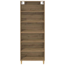vidaXL Magasfiú Artisan tölgy 69,5 x 32,5 x 180 cm Faanyag
