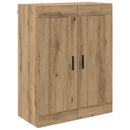 vidaXL Magasfiú 2 pcs Artisan tölgy 69,5 x 34 x 180 cm Faanyag