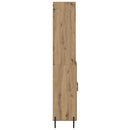 vidaXL Magasfiú Artisan tölgy 69,5 x 32,5 x 180 cm Faanyag
