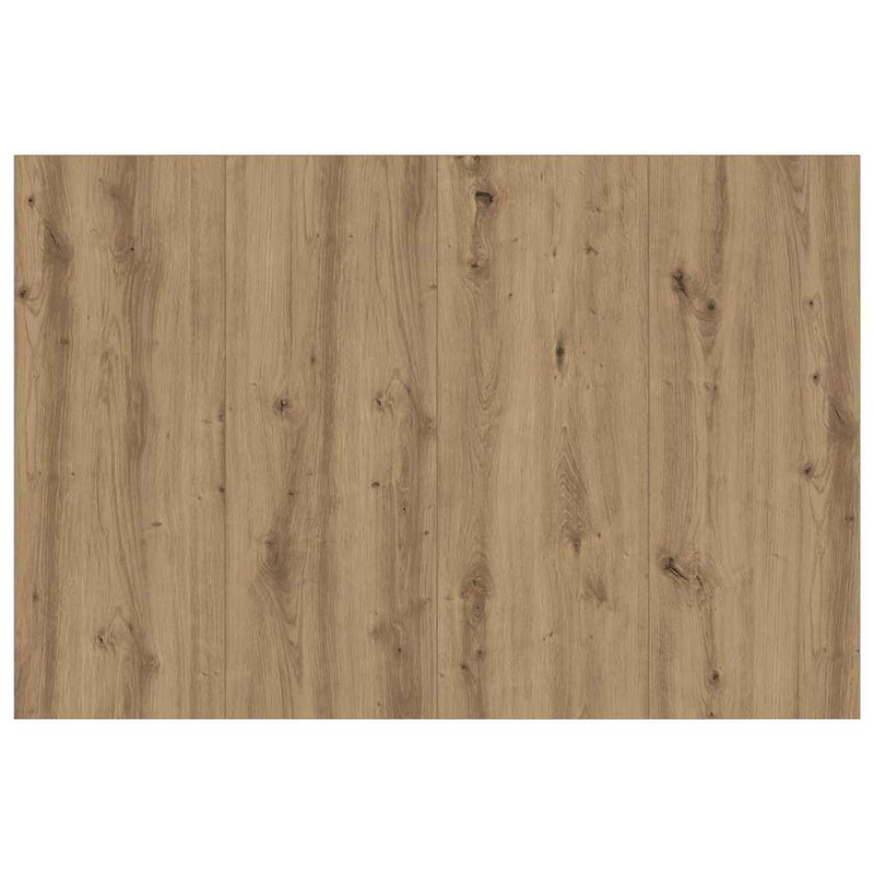 vidaXL Fejtámla Szekrénnyel fiókkal 3 pcs Artisan tölgy Faanyag