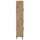vidaXL Magasfiú fiókkal Artisan tölgy 69,5 x 34 x 180 cm Faanyag
