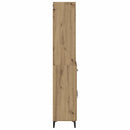 vidaXL Magasfiú fiókkal Artisan tölgy 69,5 x 34 x 180 cm Faanyag