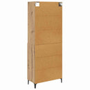 vidaXL Magasfiú fiókkal Artisan tölgy 69,5 x 34 x 180 cm Faanyag