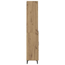 vidaXL Magasfiú fiókkal Artisan tölgy 69,5 x 34 x 180 cm Faanyag