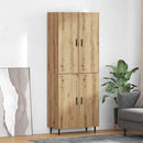 vidaXL Magasfiú 2 pcs Artisan tölgy 69,5 x 34 x 180 cm Faanyag