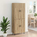 vidaXL Magasfiú 2 pcs Artisan tölgy 69,5 x 34 x 180 cm Faanyag