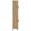 vidaXL Magasfiú 2 pcs Artisan tölgy 69,5 x 34 x 180 cm Faanyag