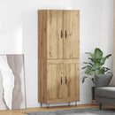 vidaXL Magasfiú 2 pcs Artisan tölgy 69,5 x 34 x 180 cm Faanyag